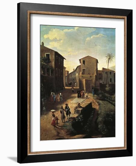 View of Tivoli-Gaspar van Wittel-Framed Giclee Print