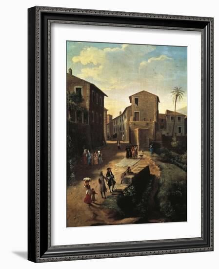 View of Tivoli-Gaspar van Wittel-Framed Giclee Print