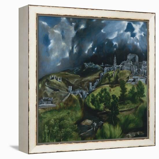 View of Toledo, C.1597-99-El Greco-Framed Premier Image Canvas