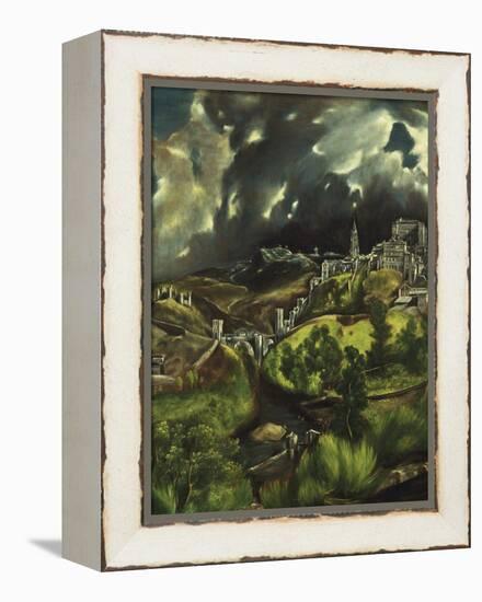 View of Toledo, C. 1597-99-El Greco-Framed Premier Image Canvas