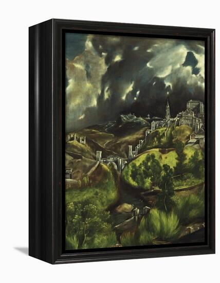 View of Toledo, C. 1597-99-El Greco-Framed Premier Image Canvas