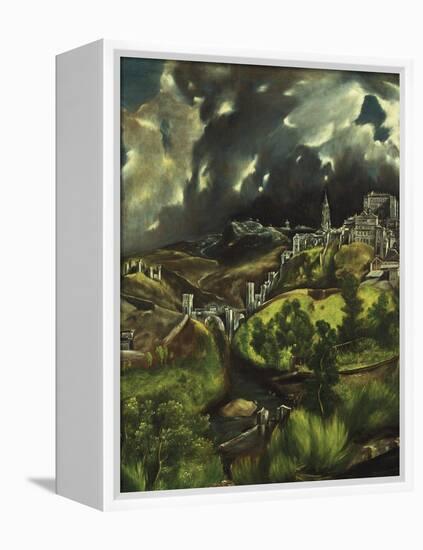 View of Toledo, C. 1597-99-El Greco-Framed Premier Image Canvas