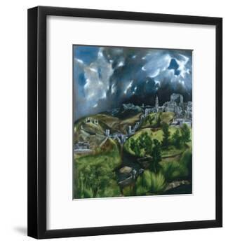 View of Toledo-El Greco-Framed Giclee Print