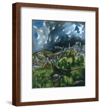 View of Toledo-El Greco-Framed Giclee Print
