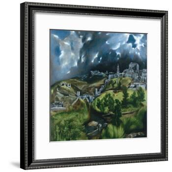 View of Toledo-El Greco-Framed Giclee Print