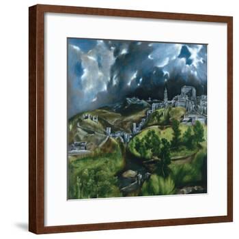 View of Toledo-El Greco-Framed Giclee Print