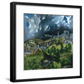 View of Toledo-El Greco-Framed Giclee Print