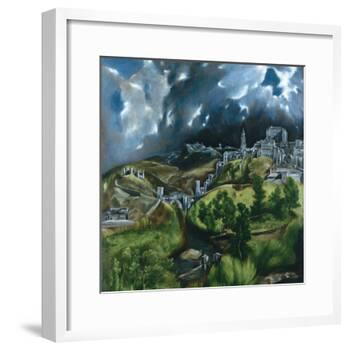 View of Toledo-El Greco-Framed Giclee Print