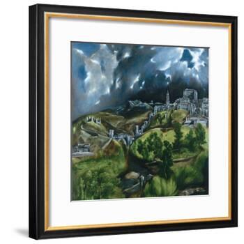 View of Toledo-El Greco-Framed Giclee Print