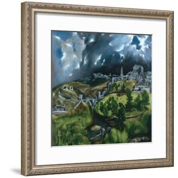 View of Toledo-El Greco-Framed Giclee Print