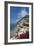 View of town and beach, Positano, Amalfi Coast (Costiera Amalfitana), UNESCO World Heritage Site, C-John Miller-Framed Photographic Print