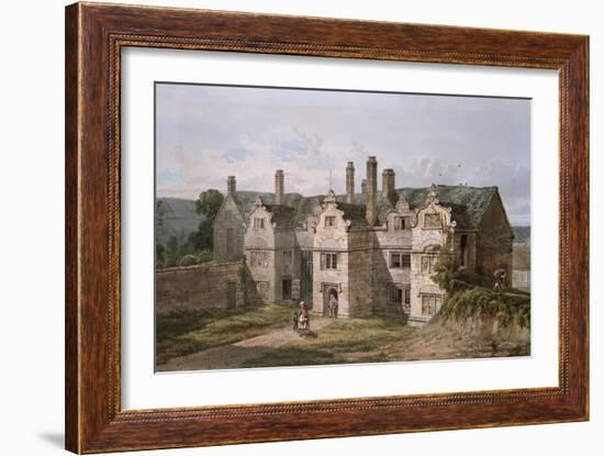 View of Trerice, Cornwall, 1819-George Shepherd-Framed Giclee Print