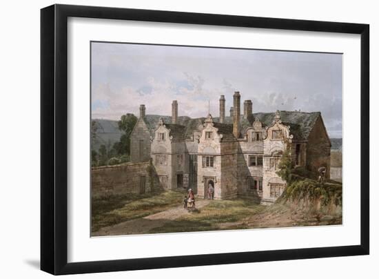 View of Trerice, Cornwall, 1819-George Shepherd-Framed Giclee Print