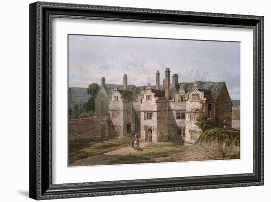 View of Trerice, Cornwall, 1819-George Shepherd-Framed Giclee Print