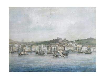 'View of Trieste, 1850, Italy' Giclee Print