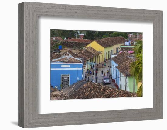 View of Trinidad, Sancti Spiritus Province, Cuba, West Indies, Caribbean, Central America-Jane Sweeney-Framed Photographic Print