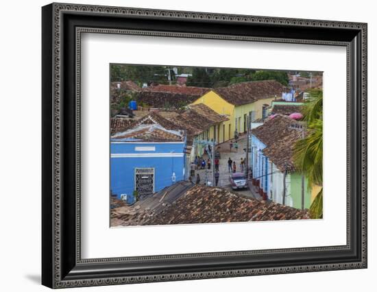 View of Trinidad, Sancti Spiritus Province, Cuba, West Indies, Caribbean, Central America-Jane Sweeney-Framed Photographic Print