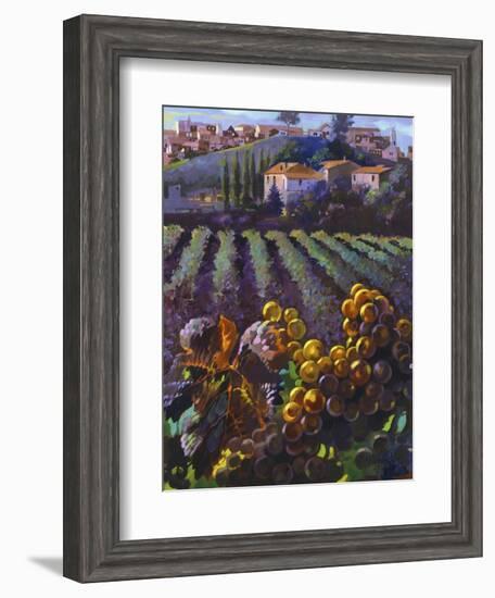 View of Tuscany-Clif Hadfield-Framed Art Print