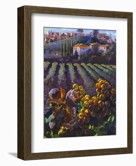 View of Tuscany-Clif Hadfield-Framed Art Print