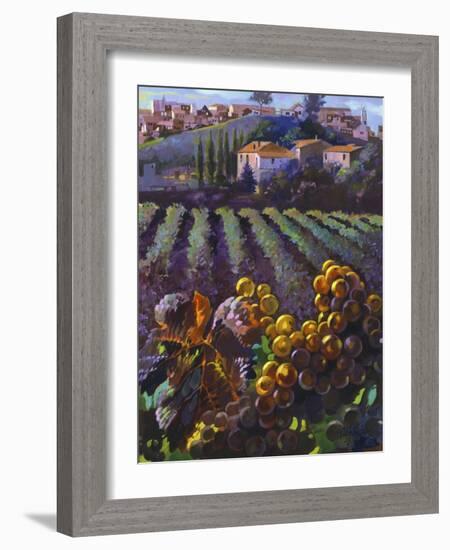 View of Tuscany-Clif Hadfield-Framed Art Print