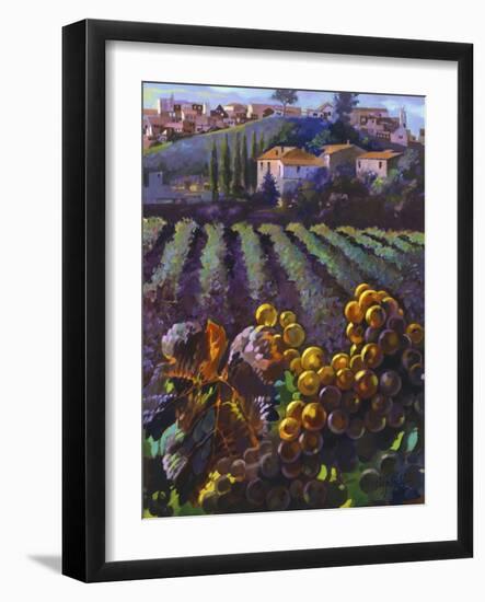 View of Tuscany-Clif Hadfield-Framed Art Print