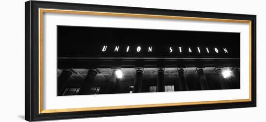 View of Union Station facade, Chicago, Illinois, USA-Panoramic Images-Framed Photographic Print