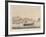 View of Uraga, Yedo Bay, 1855-Wilhelm Joseph Heine-Framed Giclee Print