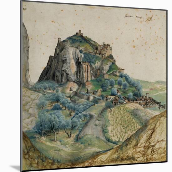 View of Val D'Arco in South Tyrol, 1495-Albrecht Dürer-Mounted Giclee Print