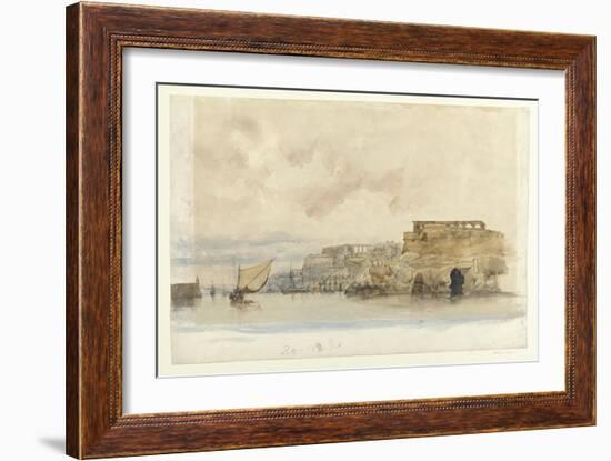 View of Valetta, Malta-James Holland-Framed Giclee Print