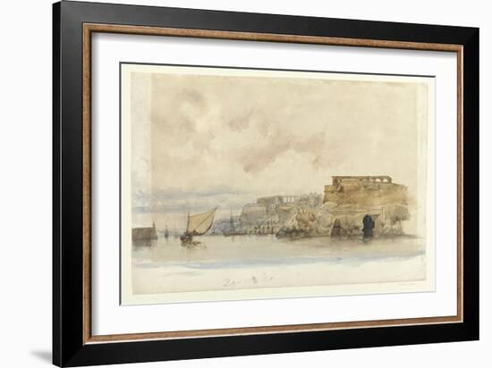 View of Valetta, Malta-James Holland-Framed Giclee Print