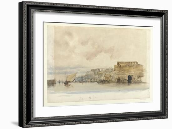 View of Valetta, Malta-James Holland-Framed Giclee Print