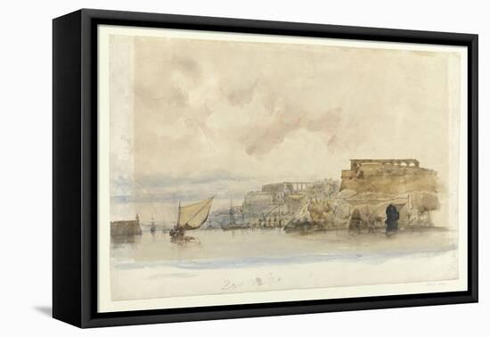 View of Valetta, Malta-James Holland-Framed Premier Image Canvas