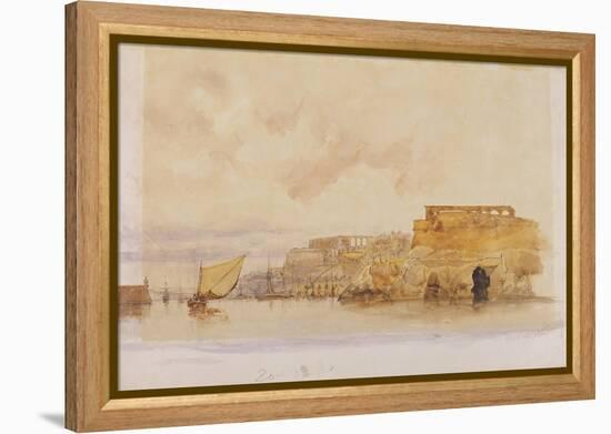 View of Valetta, Malta-James Holland-Framed Premier Image Canvas