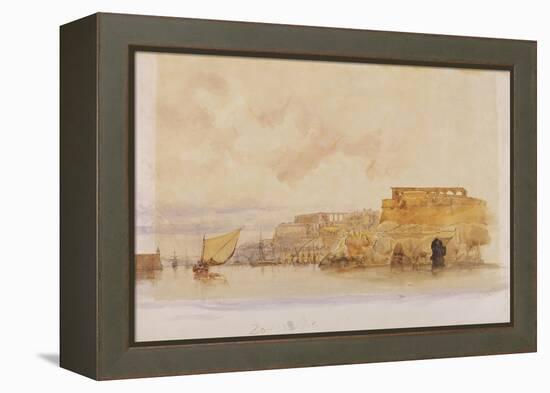 View of Valetta, Malta-James Holland-Framed Premier Image Canvas