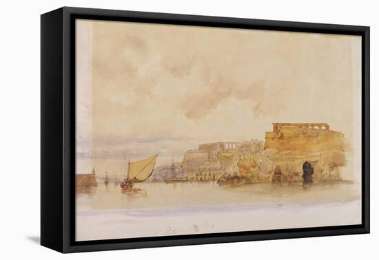 View of Valetta, Malta-James Holland-Framed Premier Image Canvas