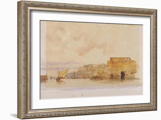 View of Valetta, Malta-James Holland-Framed Giclee Print