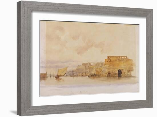 View of Valetta, Malta-James Holland-Framed Giclee Print