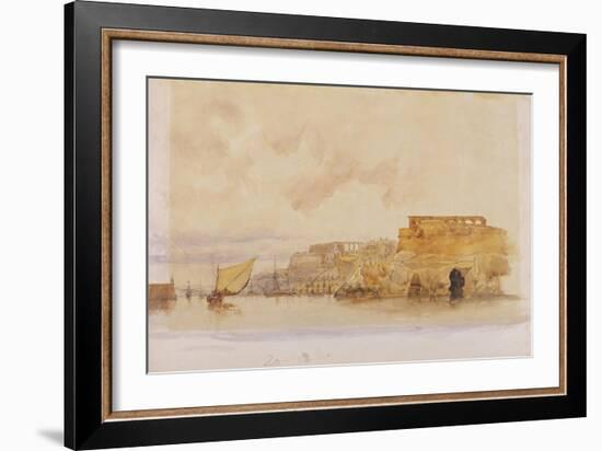 View of Valetta, Malta-James Holland-Framed Giclee Print