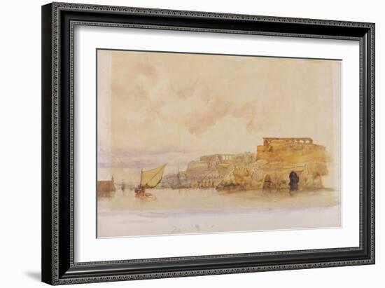 View of Valetta, Malta-James Holland-Framed Giclee Print