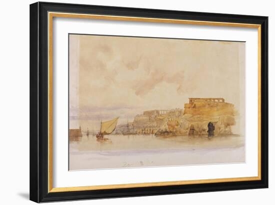 View of Valetta, Malta-James Holland-Framed Giclee Print