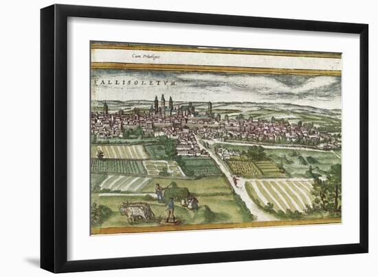 View of Valladolid-Abraham Ortelius-Framed Art Print