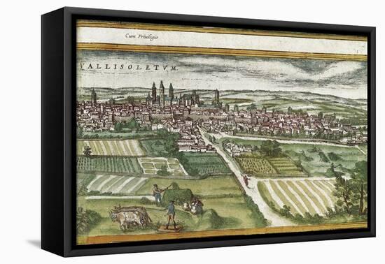 View of Valladolid-Abraham Ortelius-Framed Stretched Canvas