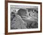 View Of Valley From Mountain "Canyon De Chelly" National Monument Arizona. 1933-1942-Ansel Adams-Framed Art Print