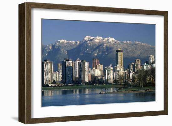 View of Vancouver, Canada-Kaj Svensson-Framed Photographic Print