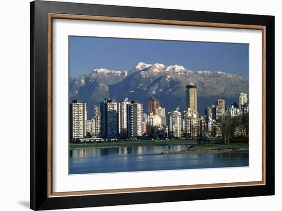 View of Vancouver, Canada-Kaj Svensson-Framed Photographic Print