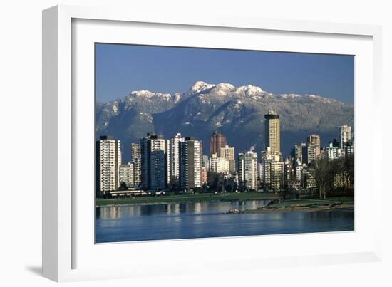 View of Vancouver, Canada-Kaj Svensson-Framed Photographic Print