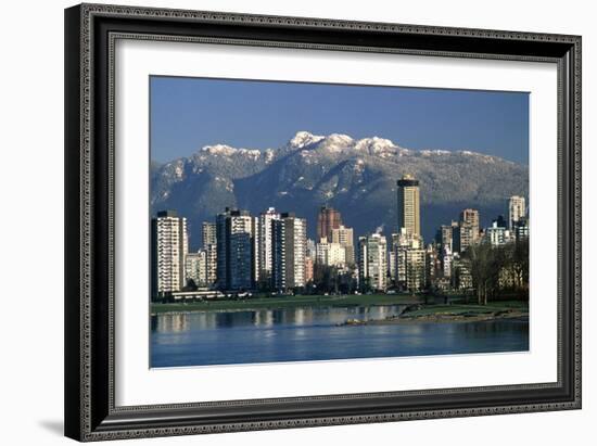 View of Vancouver, Canada-Kaj Svensson-Framed Photographic Print