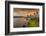 View of Vancouver skyline and False Creek as viewed from Cambie Street Bridge, Vancouver, British C-Frank Fell-Framed Photographic Print