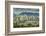 View of Vancouver skyline as viewed from Mount Pleasant District, Vancouver, British Columbia, Cana-Frank Fell-Framed Photographic Print