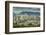 View of Vancouver skyline as viewed from Mount Pleasant District, Vancouver, British Columbia, Cana-Frank Fell-Framed Photographic Print